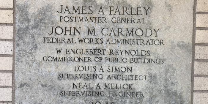 1024x768 Marlow OK Post Office 73055 Cornerstone — Post Office Fans