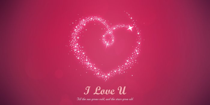 1920x1080 I Love You Heart Wallpaper