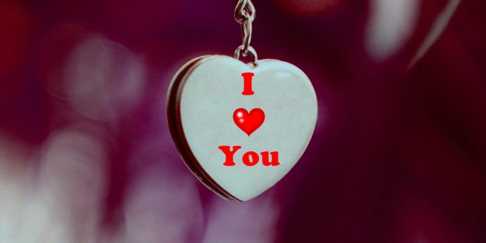 1920x1200 I Love You Heart Wallpaper - Locket, Download Wallpapers on