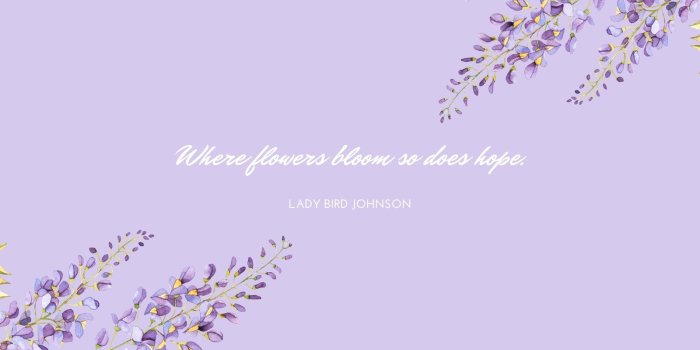 1600x900 Minimalist Pastel Floral Desktop Wallpaper - Templates by Canva