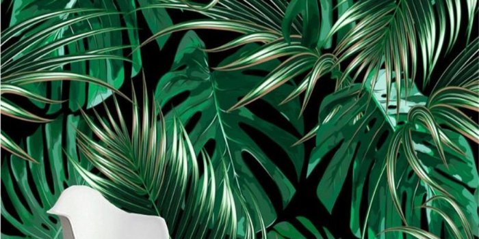1000x800 beibehang European minimalist tropical plant banana leaf photo