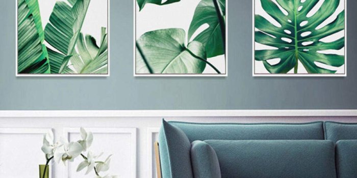 1000x1000 Amazon.com: Wallpaper Wallpaper Mural Small Fresh Green Plants