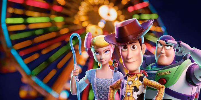 6000x3428 Wallpaper Toy Story 4, Bo Peep, Woody, Buzz Lightyear, Animation