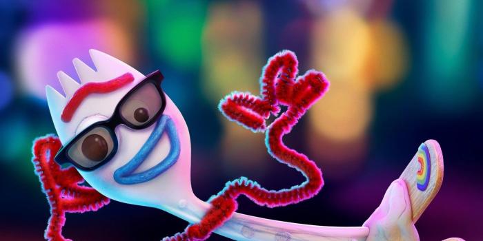 1366x768 Download 1366x768 Forky, Toy Story 4, Animation Wallpapers for