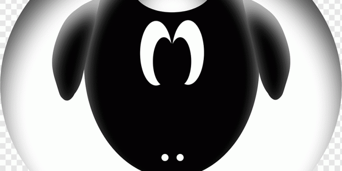 920x920 Albino Blacksheep Black sheep Animation Albinism, Animation, sheep