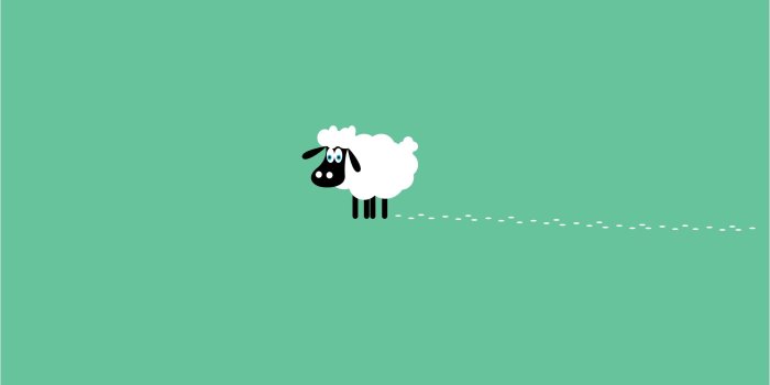 2560x1600 Little Stray Sheep, white and black sheep illustration, Cartoons