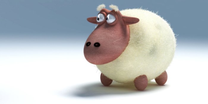 1920x1200 Black sheep wallpaper - Digital Art wallpapers - #31642