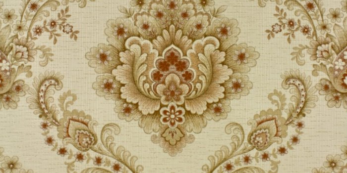 1343x2048 Baroque Wallpaper With Large Pattern - Vintage Wallpapers