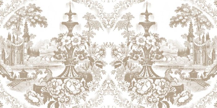 1000x926 Shop Delft Baroque Wallpaper