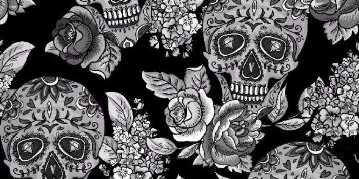 750x1334 Skulls image by Dina Hamlett | Skull wallpaper, Skull art, Sugar