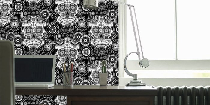 1084x903 Immortal Love Modern Wallpaper- Removable Wallpaper