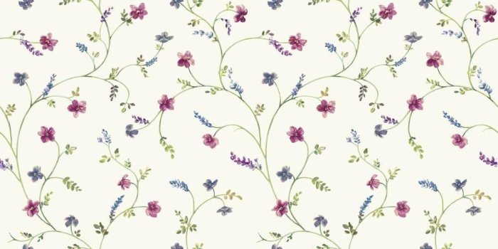 1000x1000 York Wallcoverings Country Keepsakes Country Floral Trail