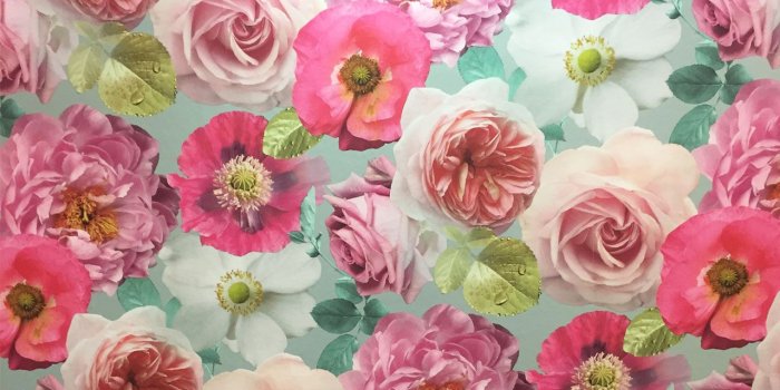 1280x1280 Flower Floral Country Garden Wallpaper Heavyweight Roses