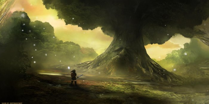 3840x2160 Zelda Ocarina Of Time Art (#2278895) - HD Wallpaper & Backgrounds