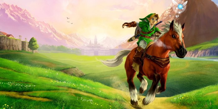 3840x1200 The Legend of Zelda Ocarina of Time 3D Ultra HD Desktop Background