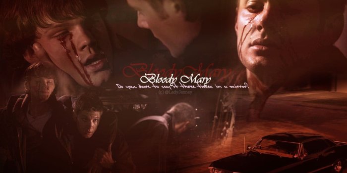 1280x800 Free download supernatural bloody mary by ladyjenney fan art