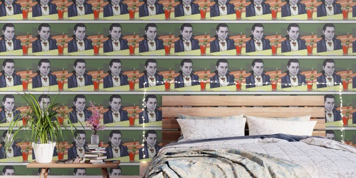 1500x1500 Dracula enjoying a bloody mary at Applebee's. Wallpaper by