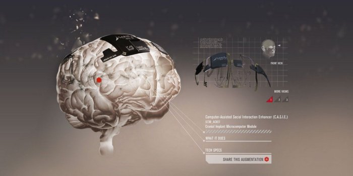 1920x1080 abstract, video games, cyborgs, brain :: Wallpapers