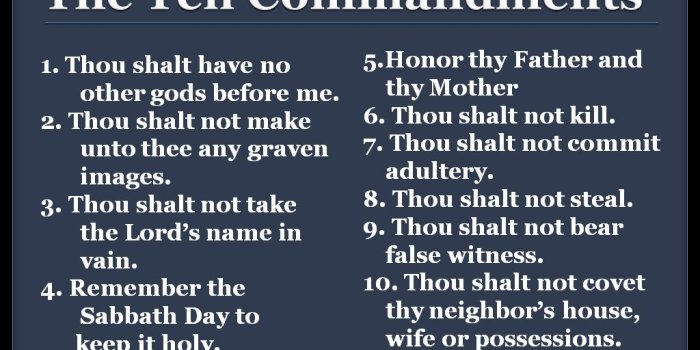 1024x768 The Ten Commandments In Islam - 10 Commandments Of Jesus, Hd