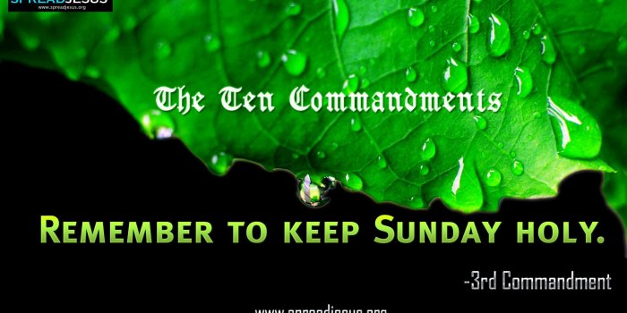 1920x1080 3rd Commandment | Command, Ten commandments, Ten