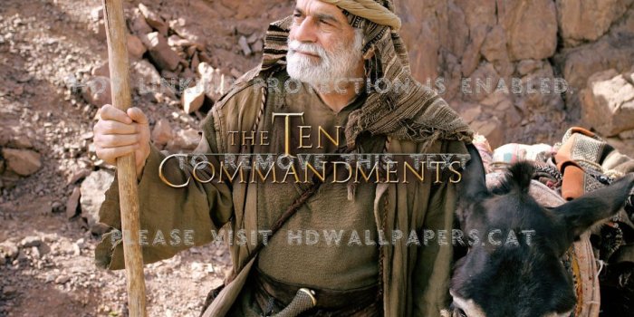 1152x870 the ten commandments / die zehn gebote epic