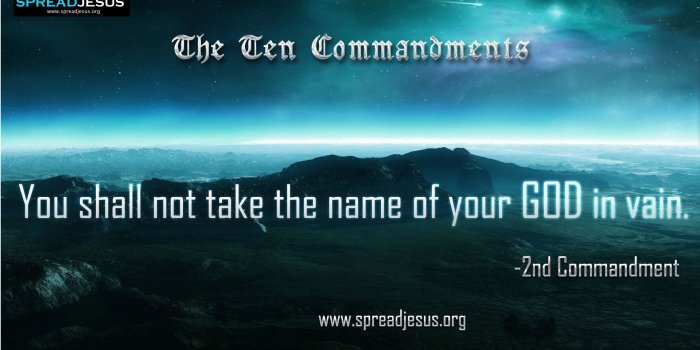 1920x1080 2nd Commandment | 2nd commandment, 10 commandments, Command