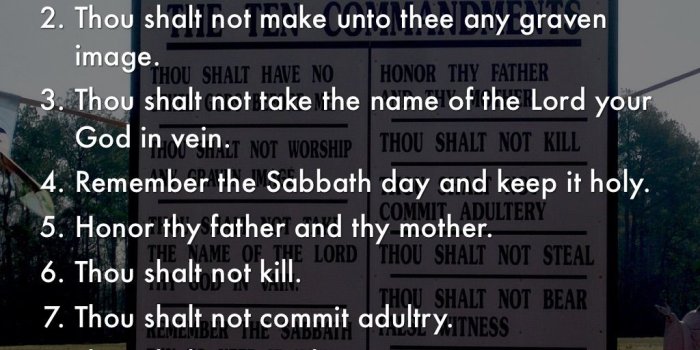 1024x768 10 Commandments - Ten Commandments In Bisaya, Download Wallpapers