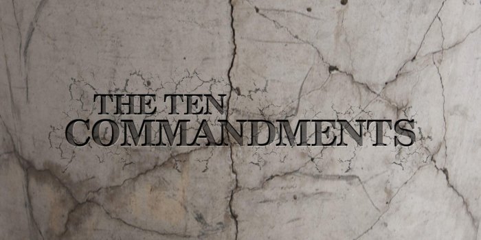 1920x1080 The Ten Commandments Wallpapers
