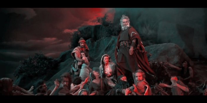 1920x1080 Full Hd Technicolor Charlton Heston As Moses In The - Ten