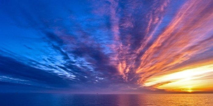 1280x1024 1280x1024 Colorful Sunset & Ocean desktop PC and Mac wallpaper