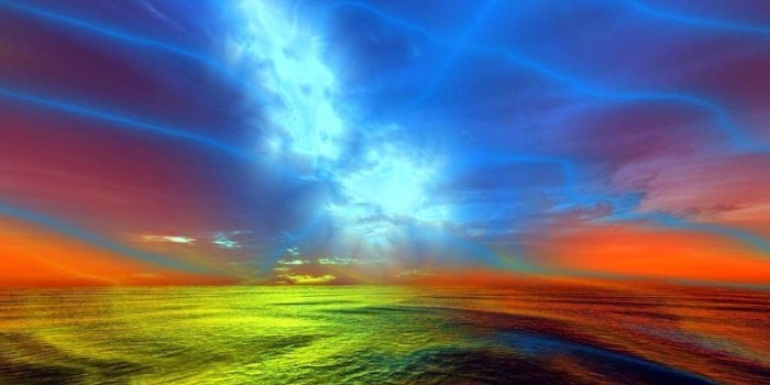 1600x1200 Iridescent Ocean Wallpaper and Background Image | 1600x1200 | ID