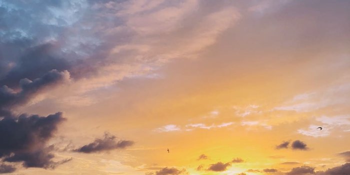 910x1213 HD wallpaper: grenada, blue, waves, colorful, ocean, sunset, sky