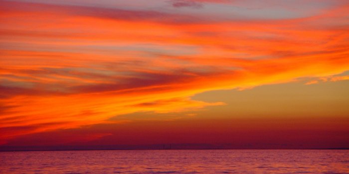 1920x1440 Sunset,colorful,ocean,sea,seascape - free image from needpix.com