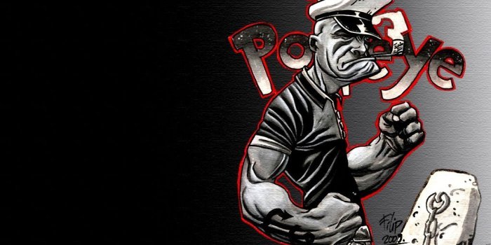 1024x768 Best 49+ Popeye the Sailor Wallpaper on HipWallpaper | Gangster