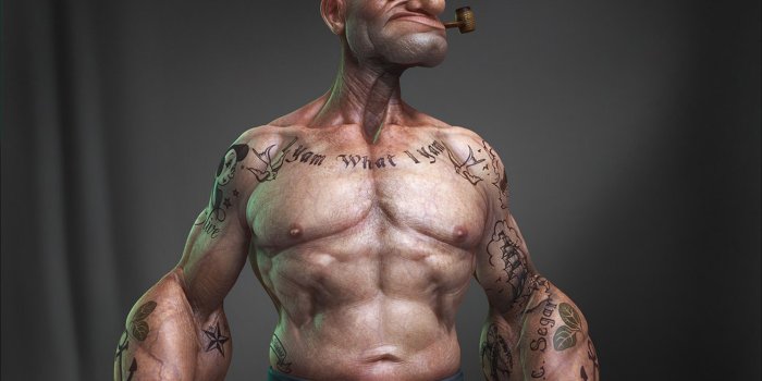 2560x1919 Popeye Wallpaper HD