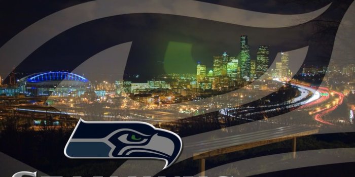 1024x768 Seattle Seahawk Logo Wallpapers