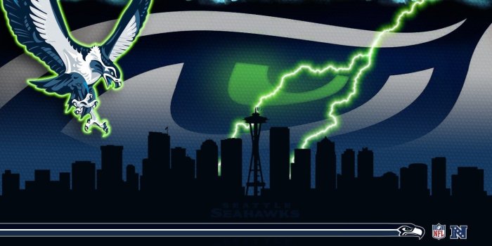 1366x768 Simple Seattle Seahawks Wallpaper Widescreen ~ Kecbio