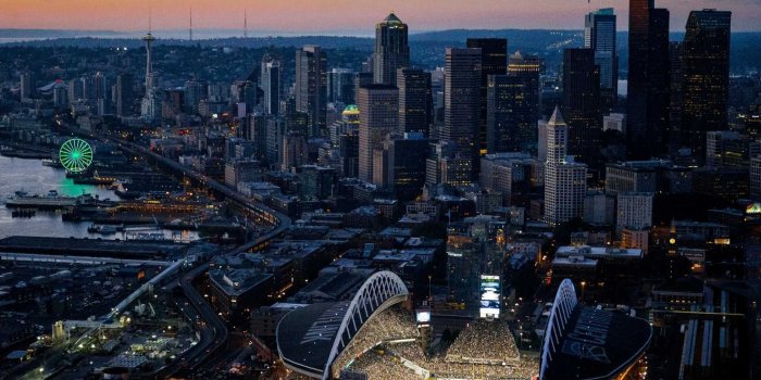 2048x1365 Seattle Seahawks Nfl Football City Stadium Wallpaper Background