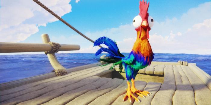 1920x1080 ArtStation - Heihei - Moana, Luis Ig. Garcia