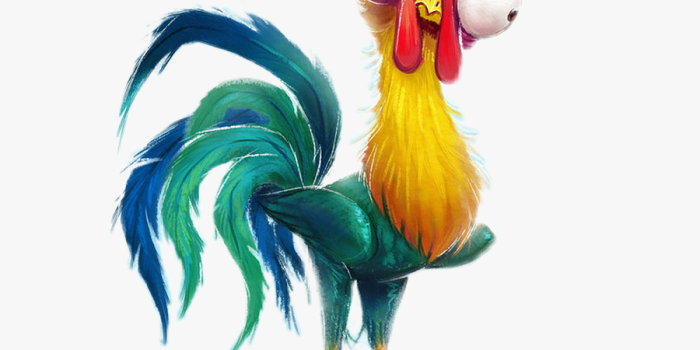 900x978 Free Png Moana Hei Hei Black And White Clipart Images - Hey Hey