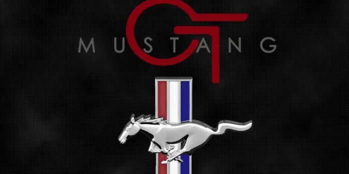 1024x768 Ford Mustang Logo Wallpapers