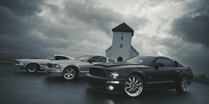 1920x1080 Black Ford Mustang Wallpapers Desktop - Mustang Logo Wallpaper