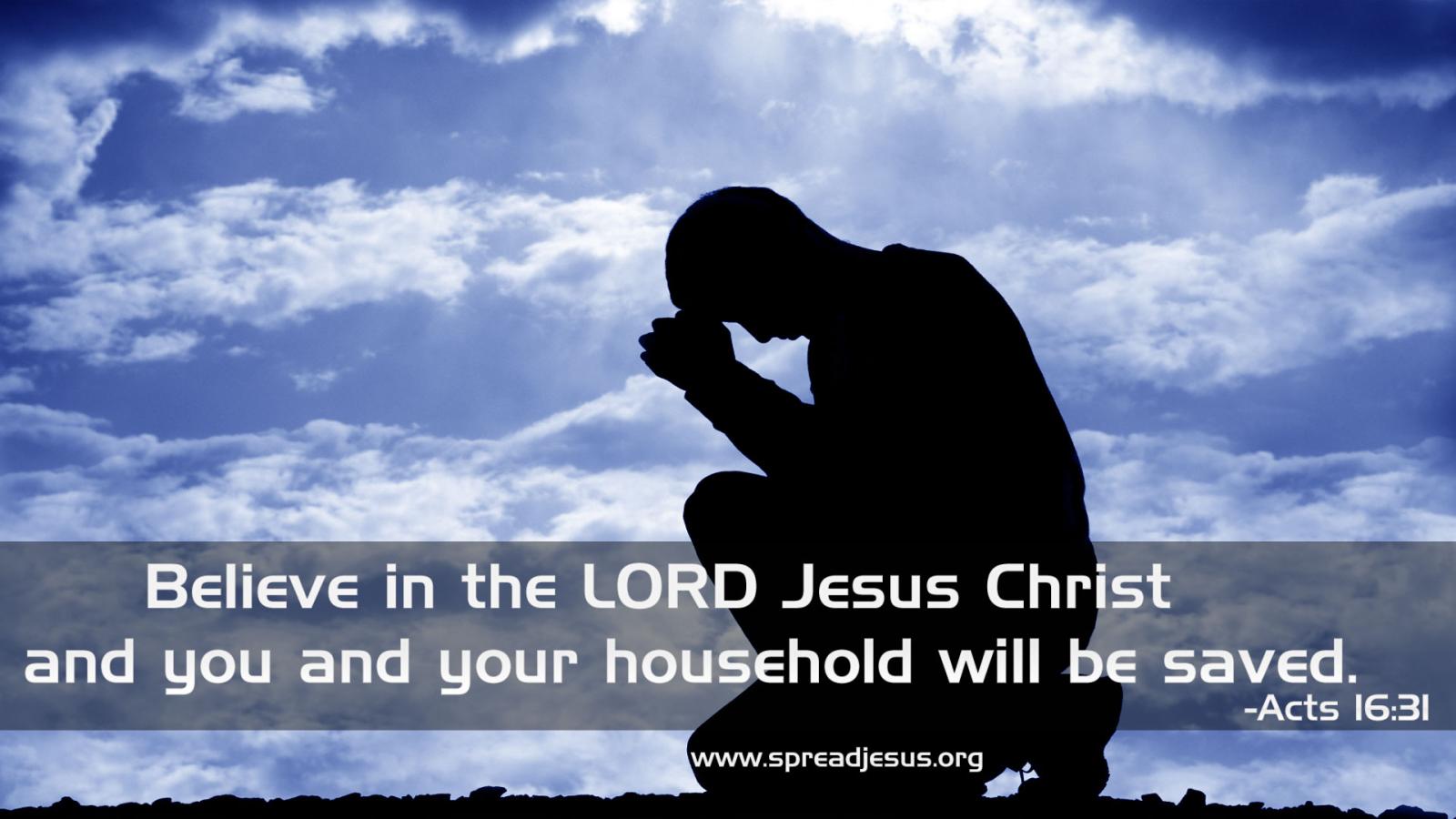 1920x1080 Believe in the LORD Jesus Christ Bible Quotations:Word Of GOD