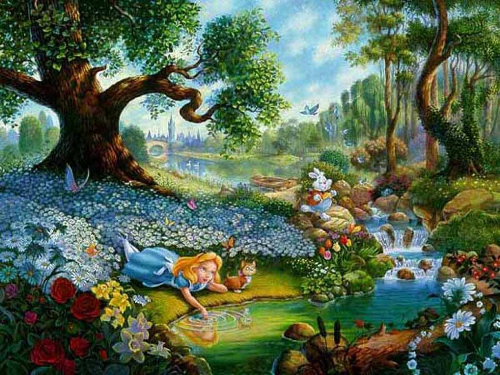 1024x768 Alice In Wonderland Wallpapers