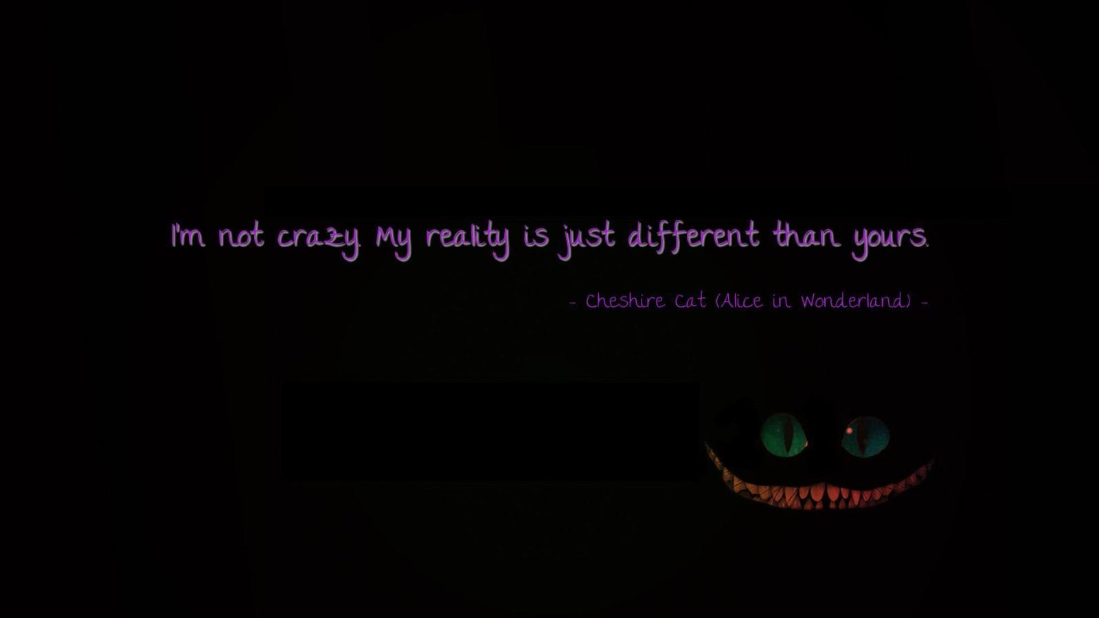 1920x1080 Quote From Alice In Wonderland Computer Wallpapers, Desktop