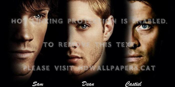 1024x768 sam dean and castiel supernatural tv series