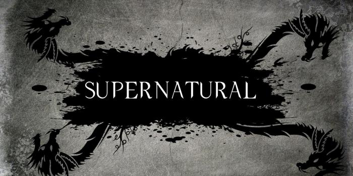 1920x1080 Supernatural Logo wallpaper | 1920x1080 | #35090