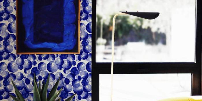 900x900 Watercolor blueberries wallpaper | Peel & Stick | Livettes