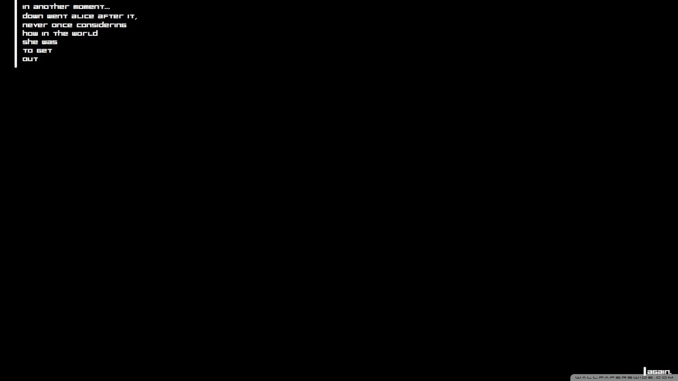 1366x768 Alice in Wonderland Ultra HD Desktop Background Wallpaper for 4K