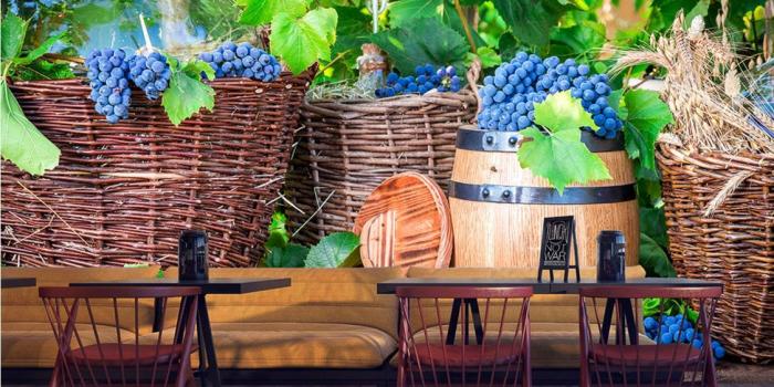 1125x843 3d Wallpaper Mural Farmhouse Style Blueberry Grapes Nonwoven